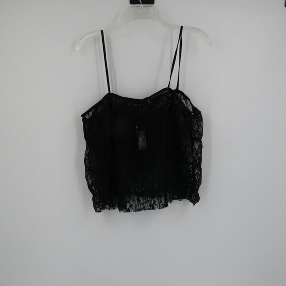 NEW Anthropologie Porridge Lace Black Blouse - Large NWT - Picture 4 of 16